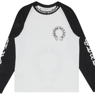 T-Shirt Manche Longue Chrome Heart Noir