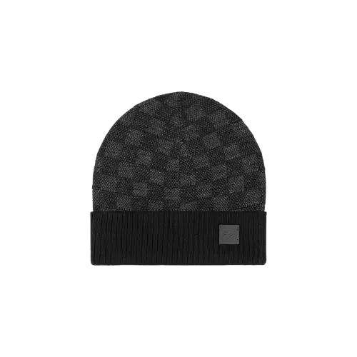 Bonnet et Écharpe Neo Petit Damier Noir SneakStyle