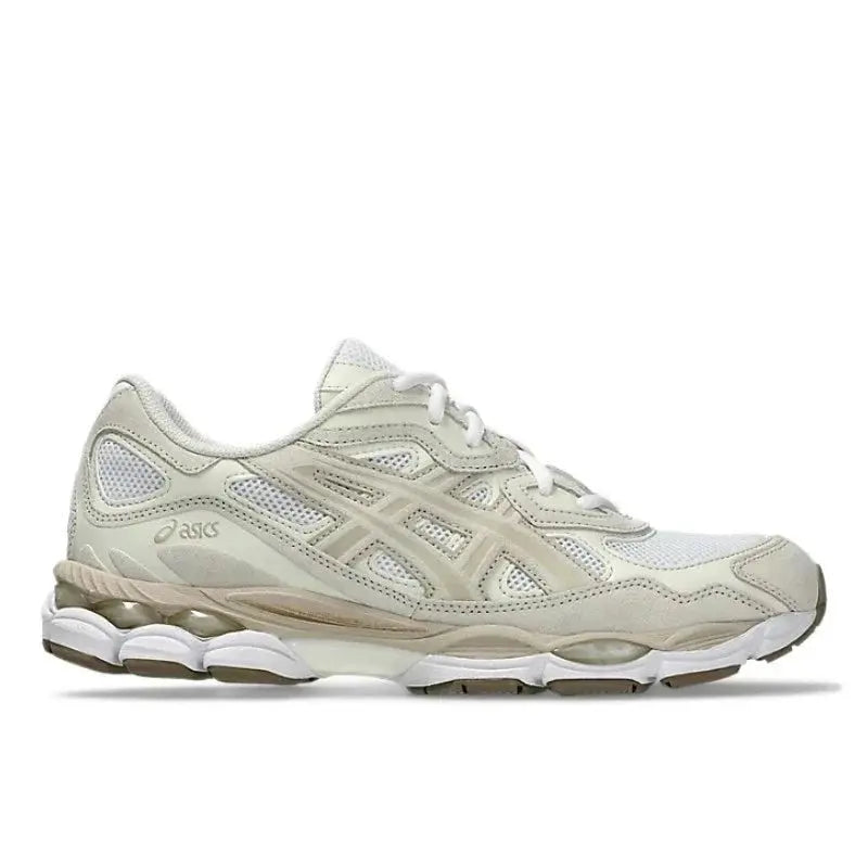 Asics Gel NYC Blanc Plume Et Gris SneakStyle