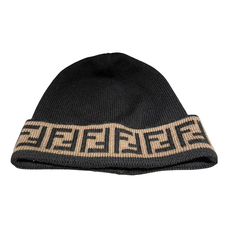 Bonnet Fendi Noir SneakStyle