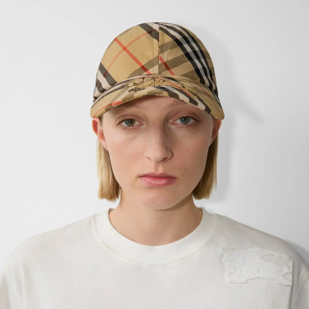 Casquette Burberry en sergé Check EKD SneakStyle