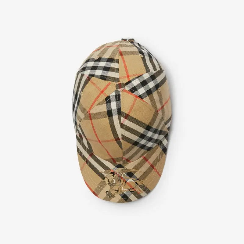 Casquette de baseball en coton mélangé Check EKD SneakStyle