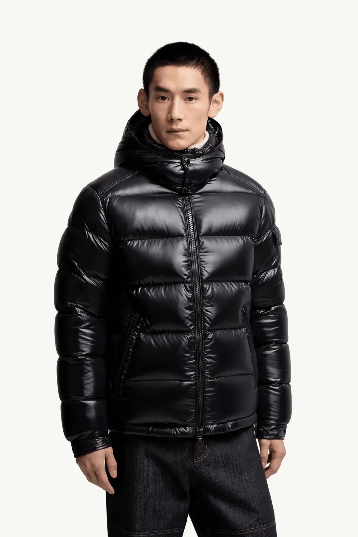 Doudoune Maya Nylon Noir Moncler SneakStyle