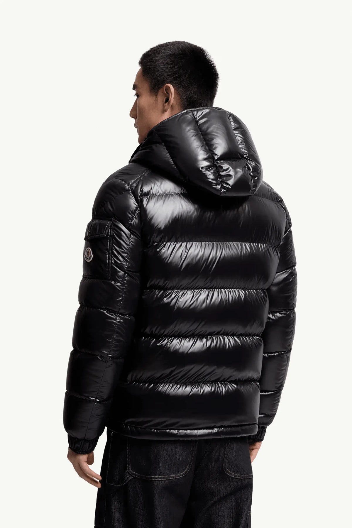 Doudoune Maya Nylon Noir Moncler SneakStyle