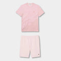 Ensemble short/t-shirt Lacoste Rose