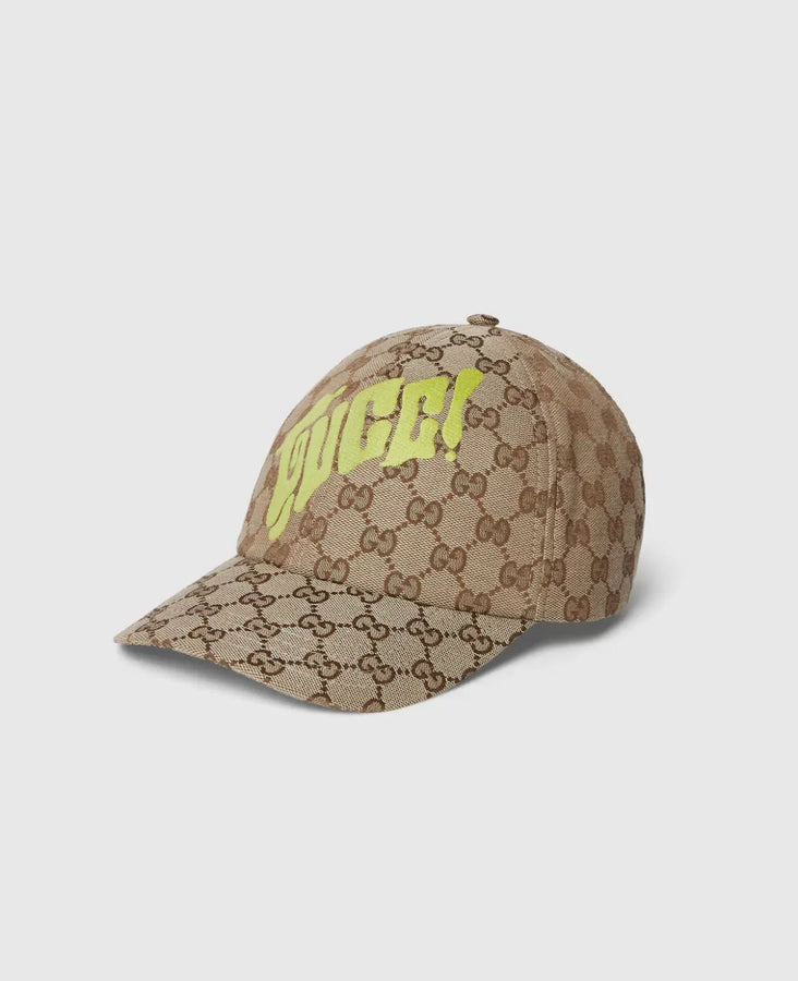 Casquette de baseball en toile GG avec imprimé SneakStyle