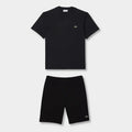 Ensemble short/t-shirt Lacoste Noir