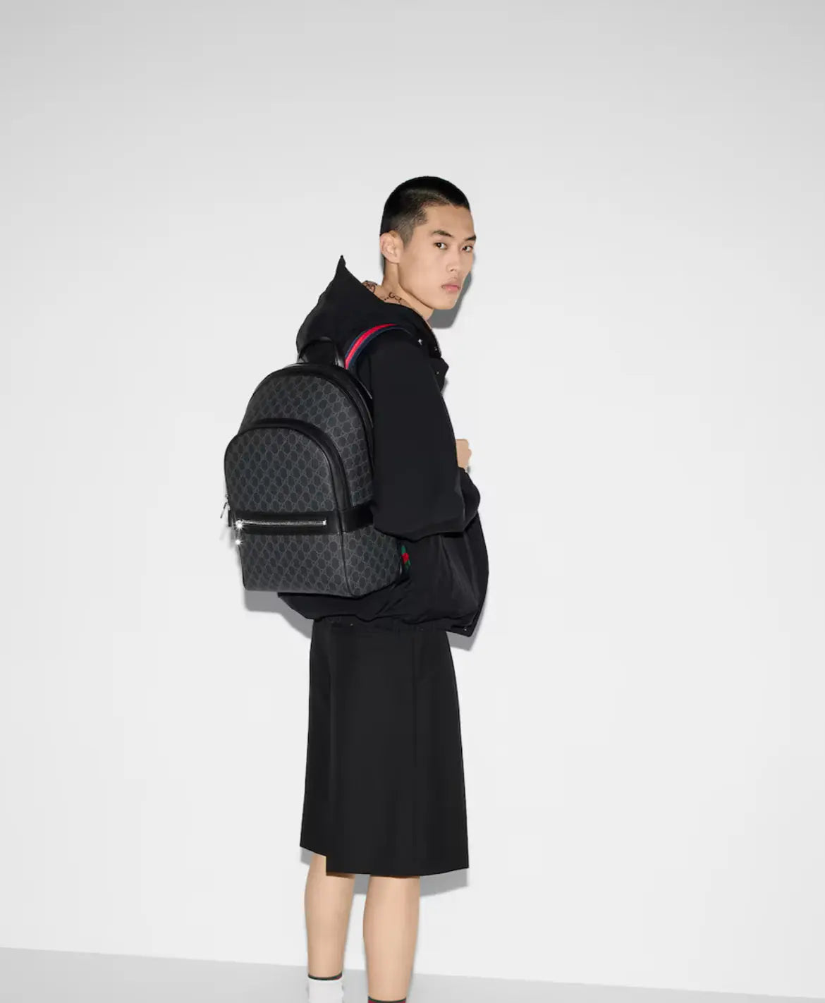 Sac à dos GG Black moyen format SneakStyle