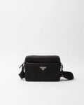 Sac porté épaule en Re-Nylon et Saffiano