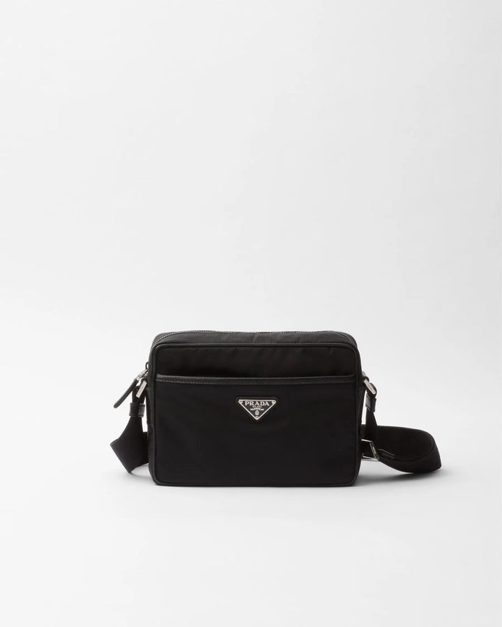 Sac porté épaule en Re-Nylon et Saffiano Ma boutique