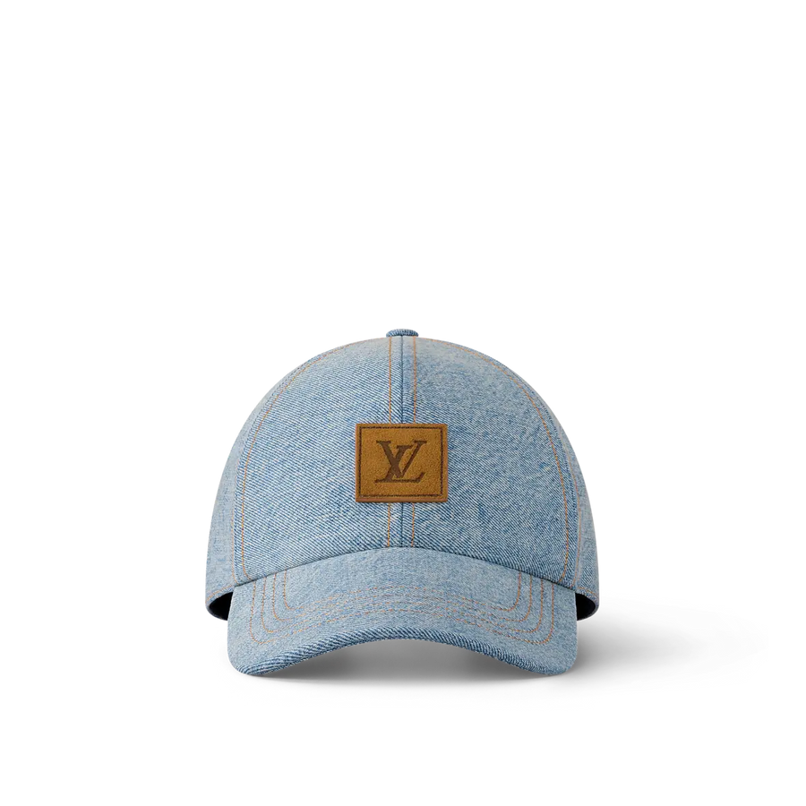 Casquette en denim LV Staples SneakStyle