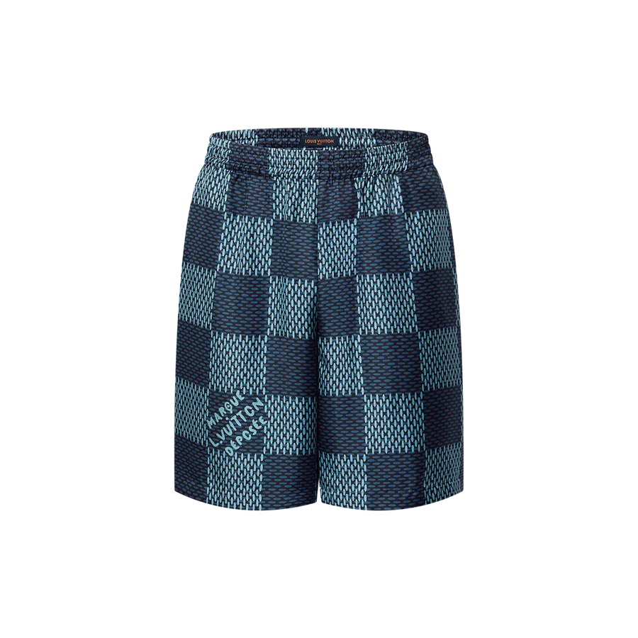 Short Damier en soie SneakStyle