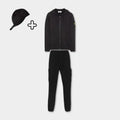 Ensemble Stone Island Noir + Casquette offerte