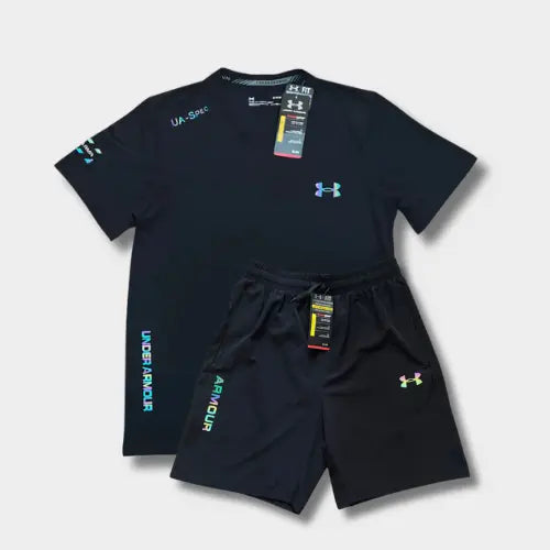 Ensemble short/t-shirt Under Fluo Noir SneakStyle