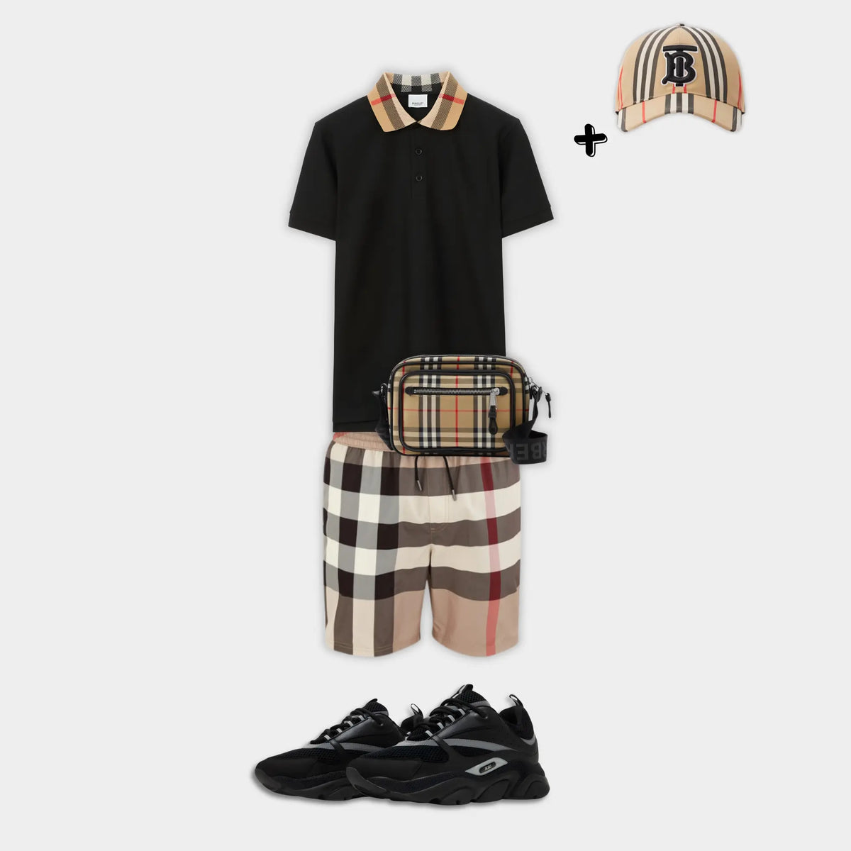 Outfit Polo Burberry + Casquette Offerte SneakStyle