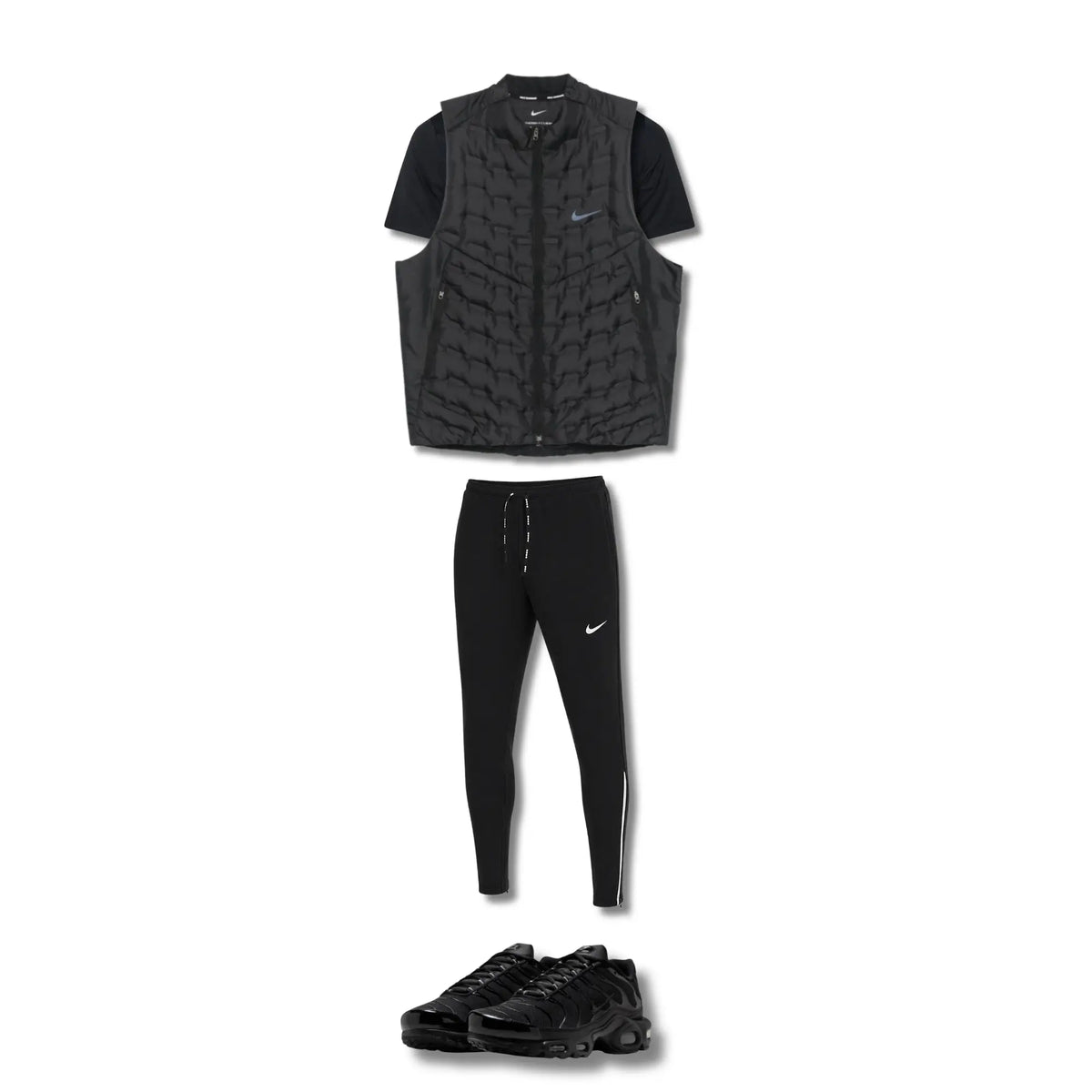 Outfit Running Noir Nike SneakStyle
