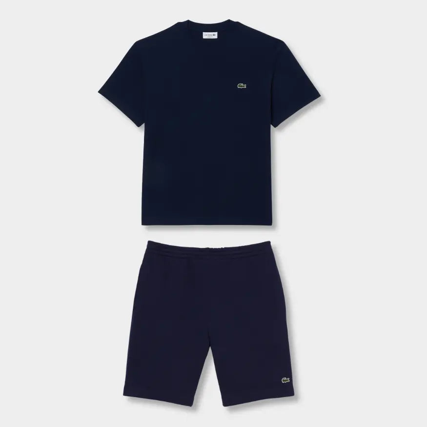 Ensemble short/t-shirt Lacoste Bleu marine SneakStyle