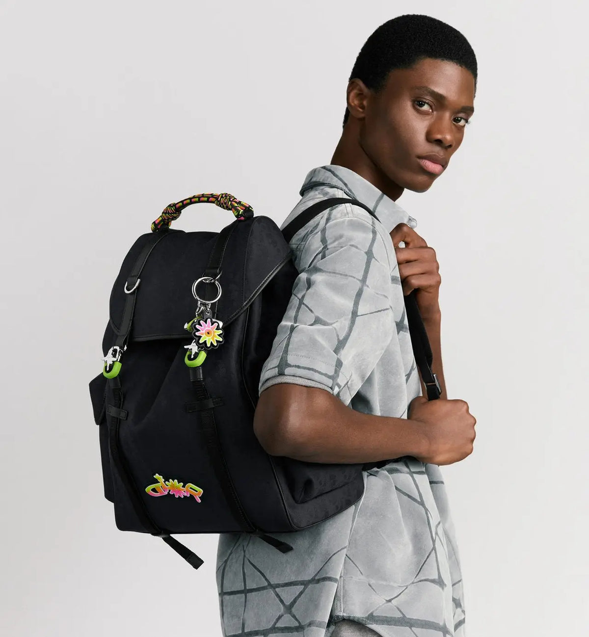 Sac à dos à rabat Dior Hit The Road DIOR AND LEWIS HAMILTON SneakStyle