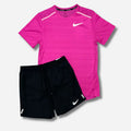 Ensemble short/t-shirt running Rose vif