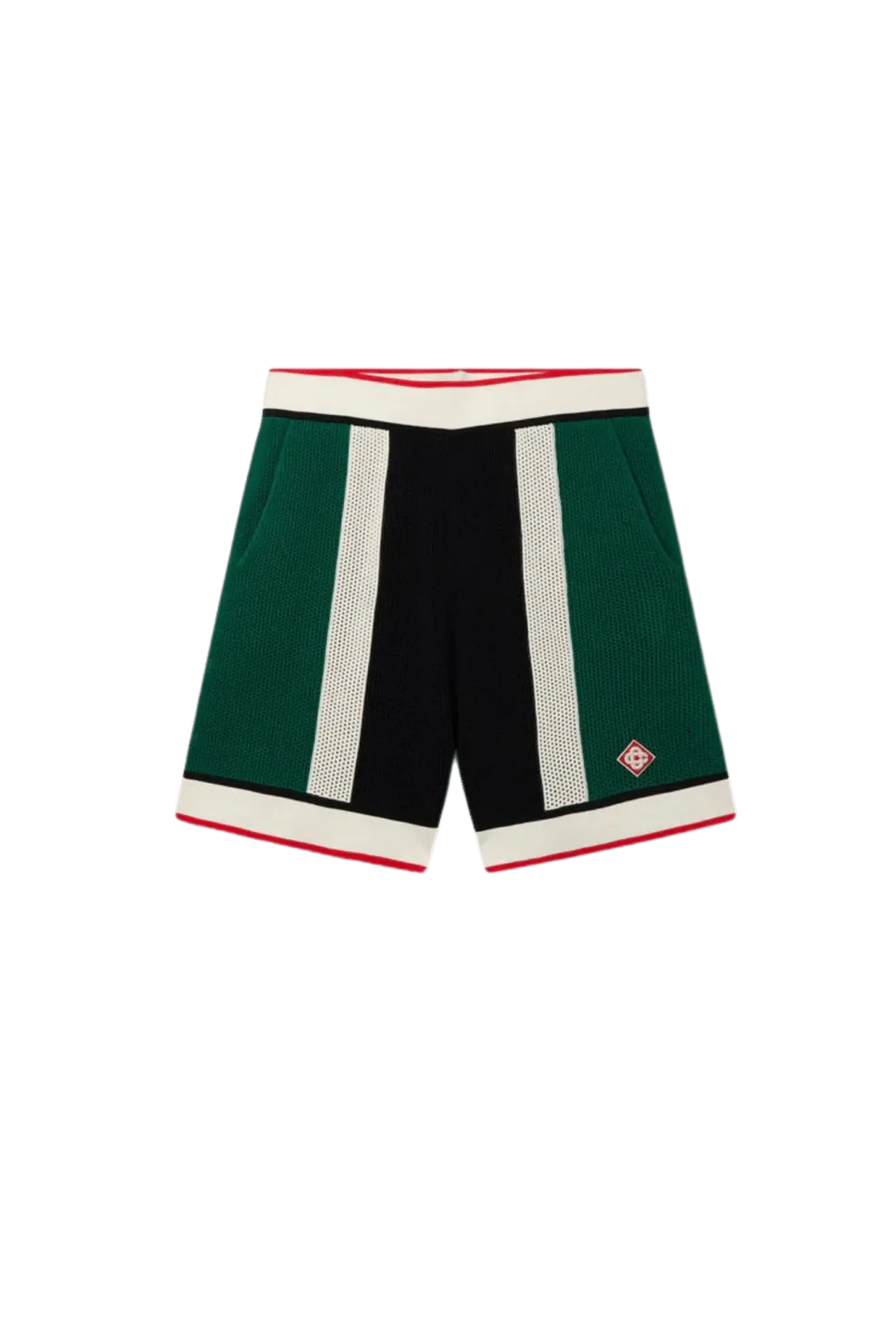 TENNIS MAILLE RAYÉ SHORTS SneakStyle