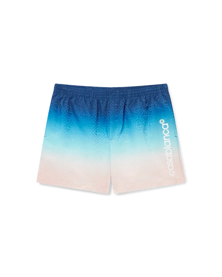 Jacquard Gradient Swim Shorts SneakStyle