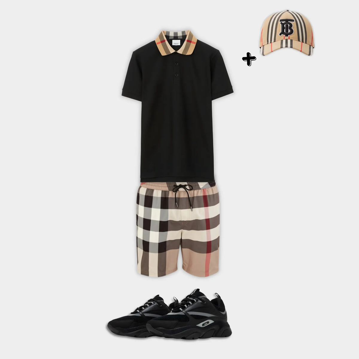 Outfit Polo Burberry + Casquette Offerte SneakStyle