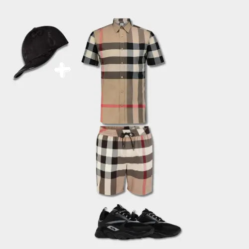 Outfit Chemise Burberry + Casquette Offerte SneakStyle