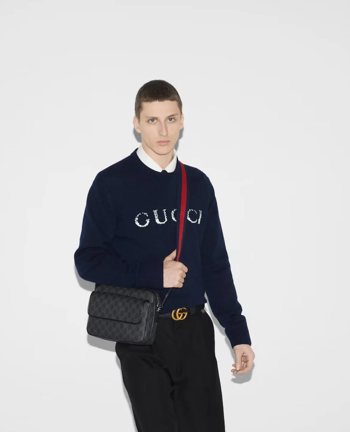Sac à bandoulière GG Black petit format - #3 SneakStyle