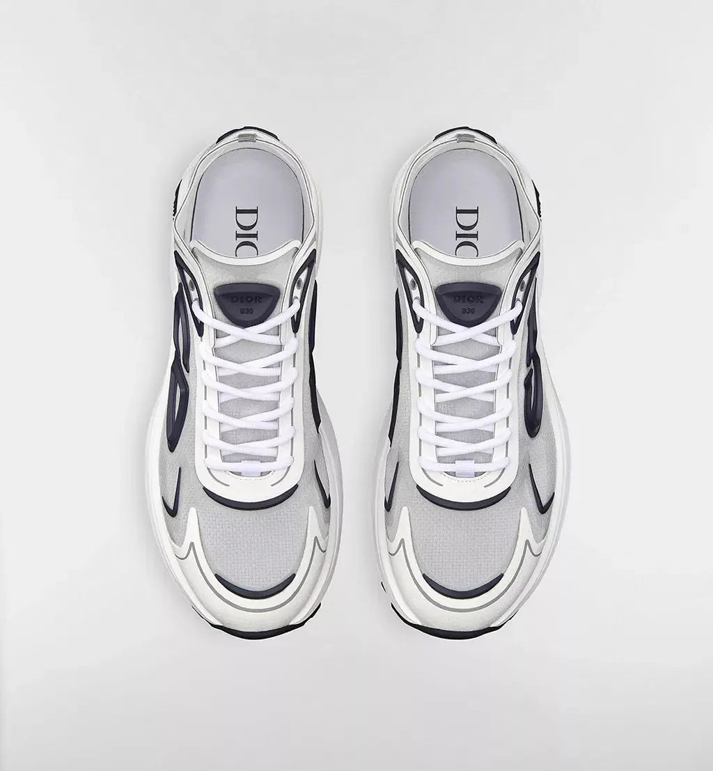 Dior B30 Countdown Blanc Nylon SneakStyle