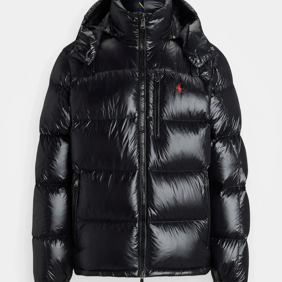 Doudoune Ralph Lauren Puffer Noir Brillante SneakStyle