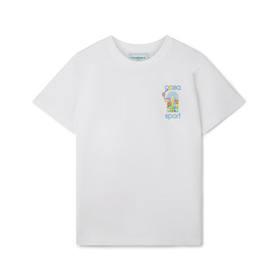 T-Shirt Casablanca Afro Cubism Tennis Club