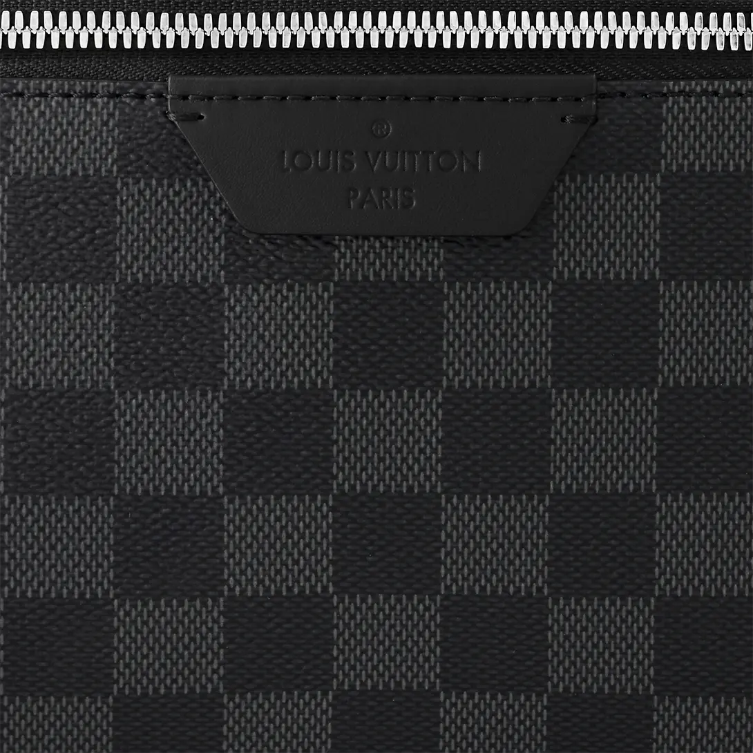 Sac à dos Discovery PM Toile Damier Graphite Noir SneakStyle