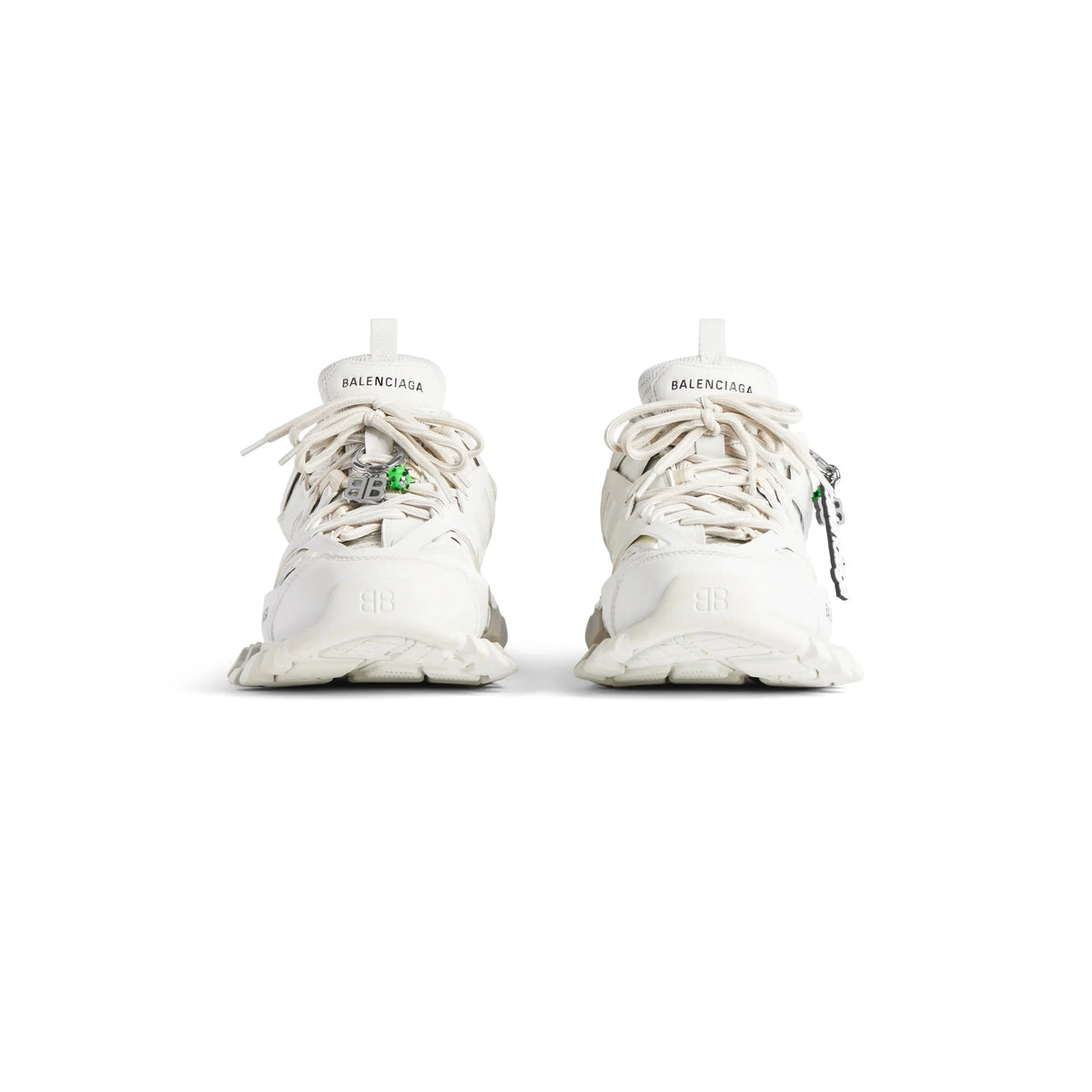 Balanciaga Track Blanc Avec Charms SneakStyle