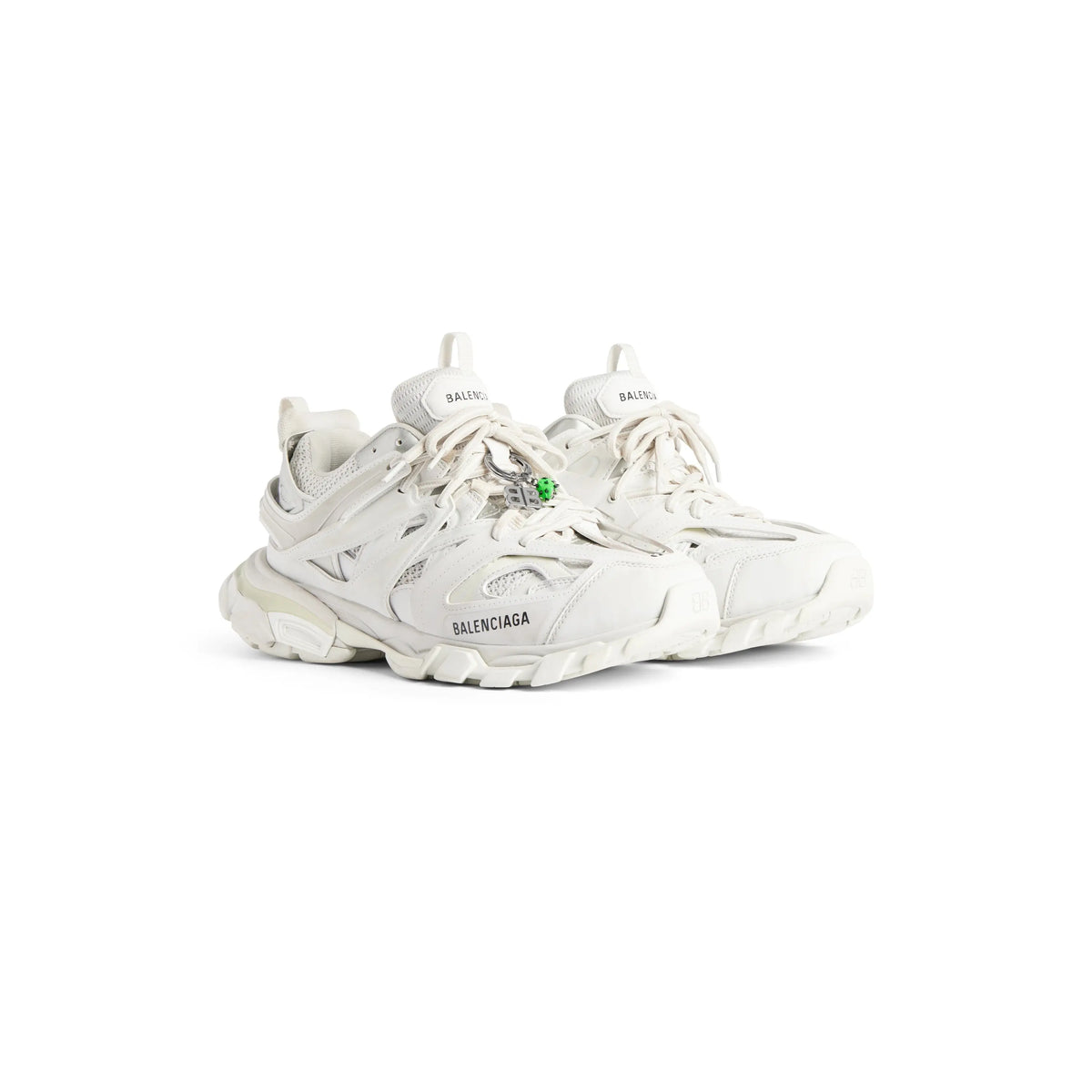 Balanciaga Track Blanc Avec Charms SneakStyle