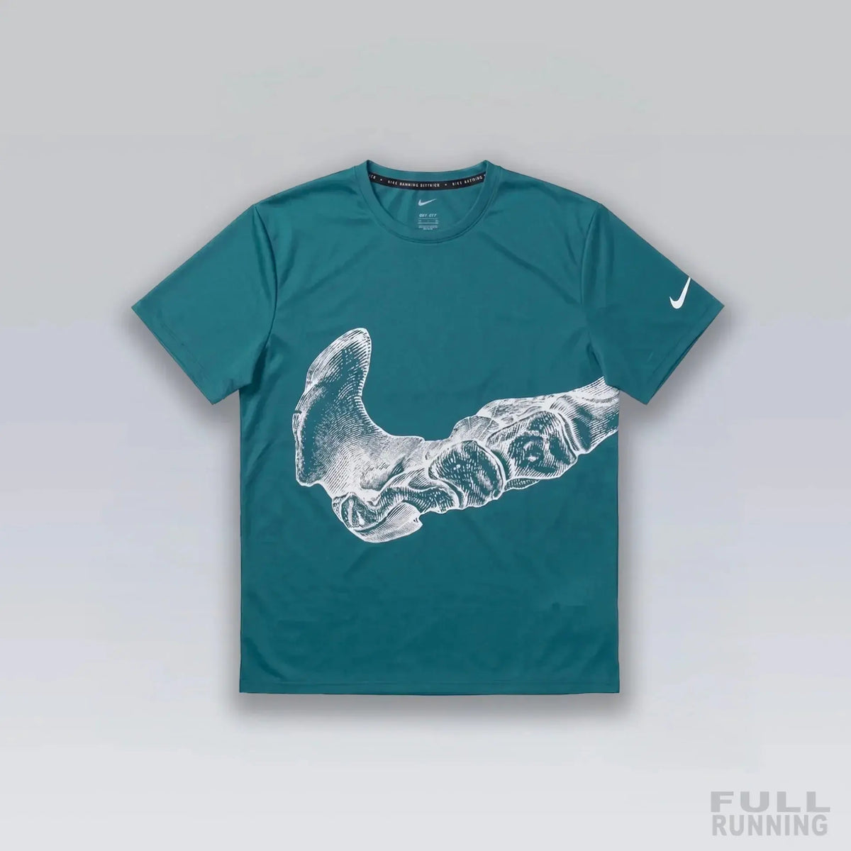 T-shirt de Running Division Squelette "MILER" Bleu SneakStyle