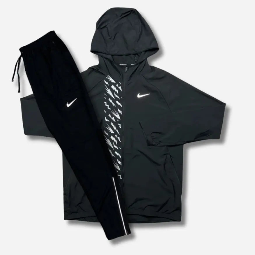Ensemble survêtement running Noir et blanc SneakStyle