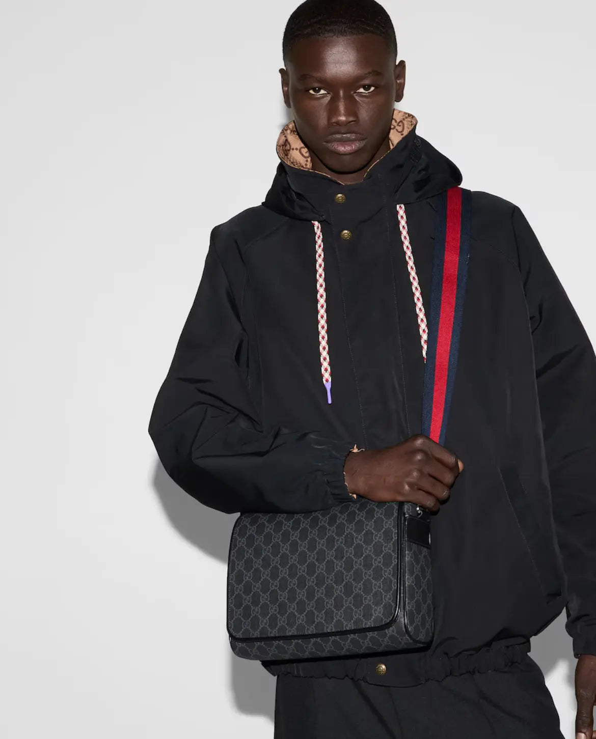 Sac à bandoulière GG Black moyen format - #2 SneakStyle