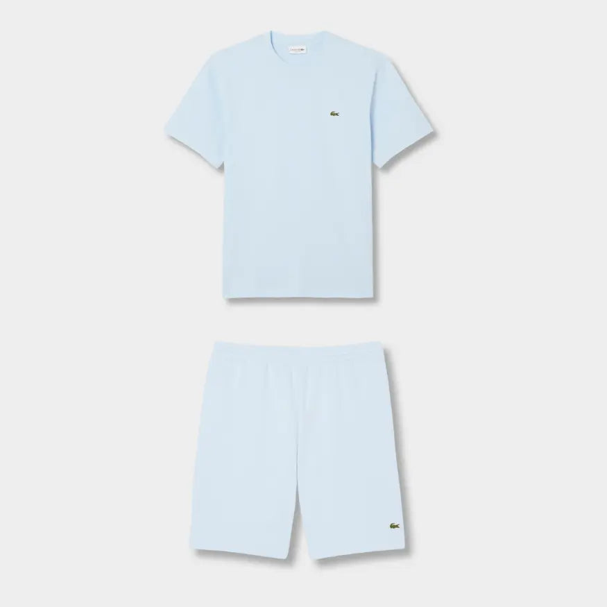 Ensemble short/t-shirt Lacoste Bleu pâle SneakStyle