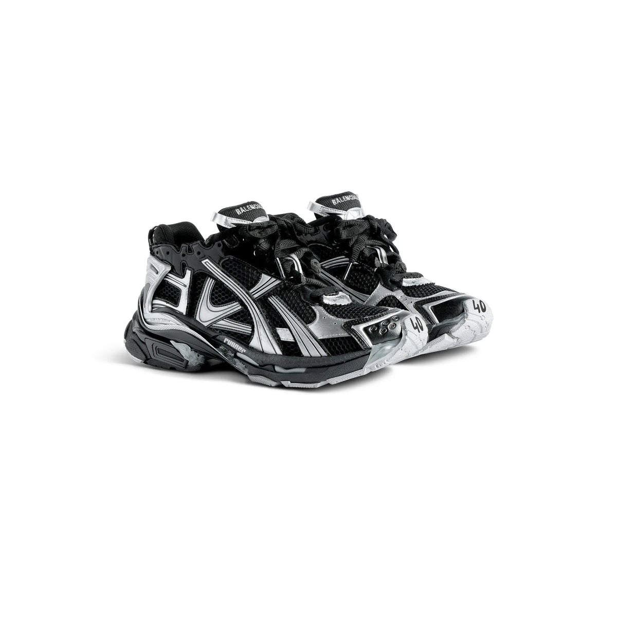 Balanciaga Runner Noir Argent SneakStyle