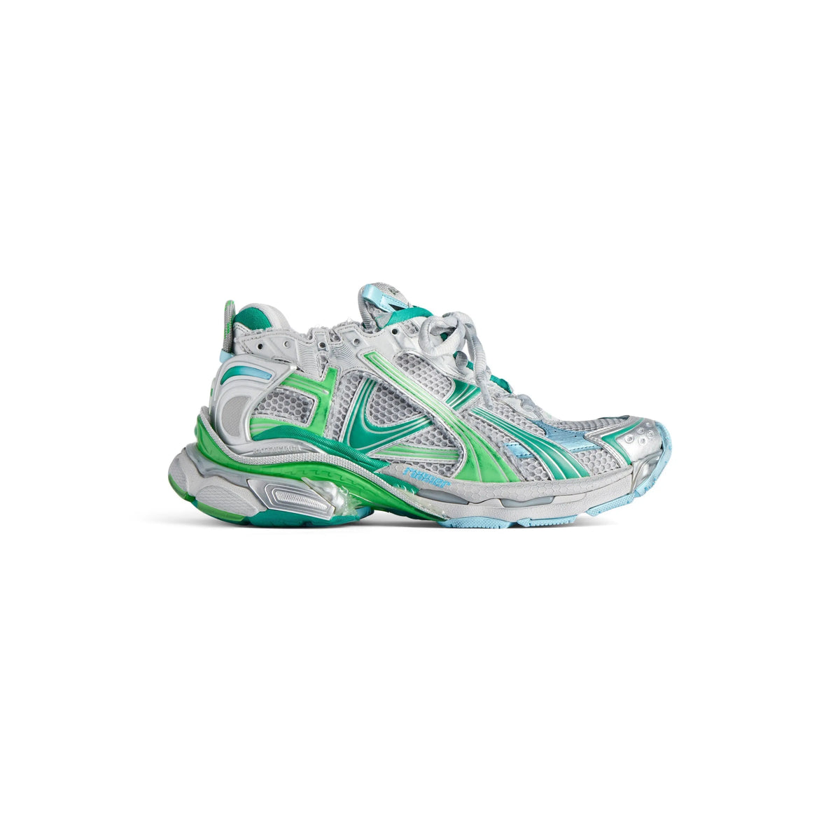 Balanciaga Runner Vert Et Bleu SneakStyle