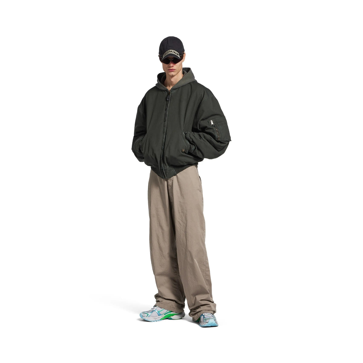 Balanciaga Runner Vert Et Bleu SneakStyle