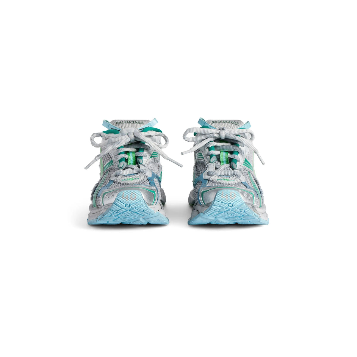 Balanciaga Runner Vert Et Bleu SneakStyle