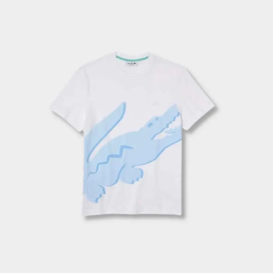 Ensemble short/t-shirt Lacoste Bleu et blanc SneakStyle