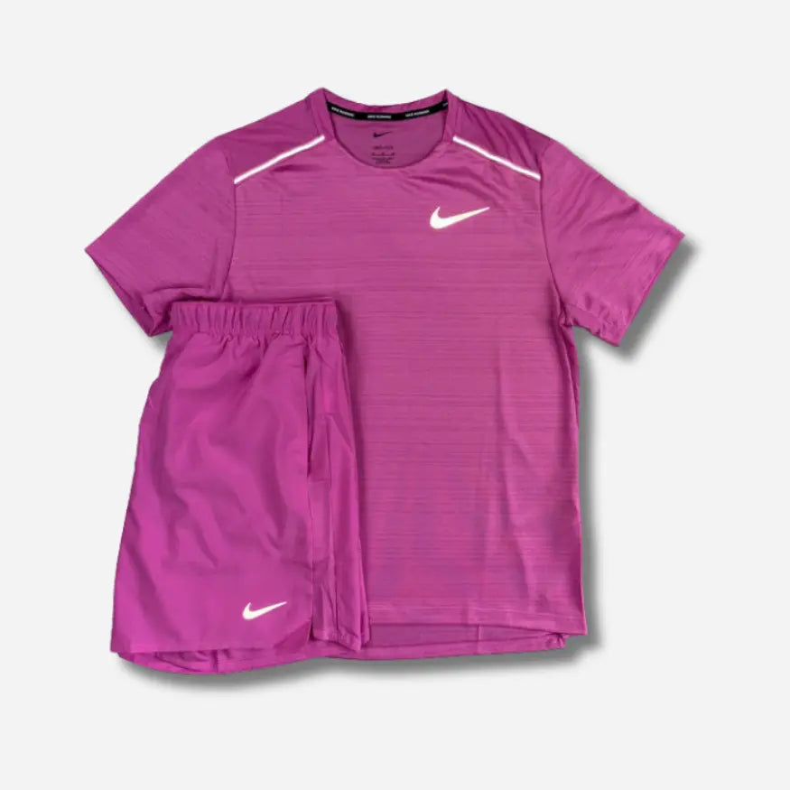 Ensemble short/t-shirt running Rose SneakStyle