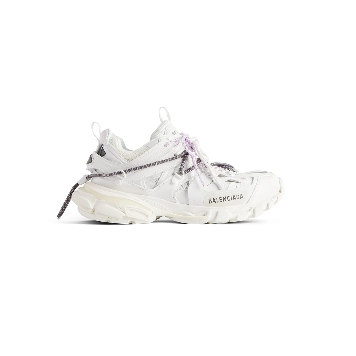 Balanciaga Track Blanc Avec Laces Blanche et Lilas SneakStyle