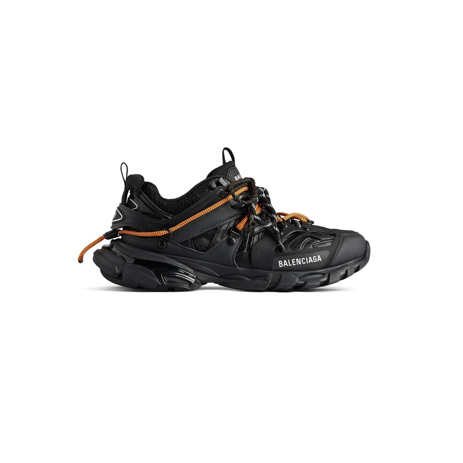 Balanciaga Track Avec Laces Noire Et Orange SneakStyle