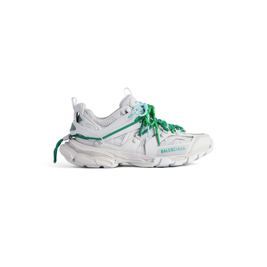 Balanciaga Track Gris Avec Laces Verte et Bleue SneakStyle