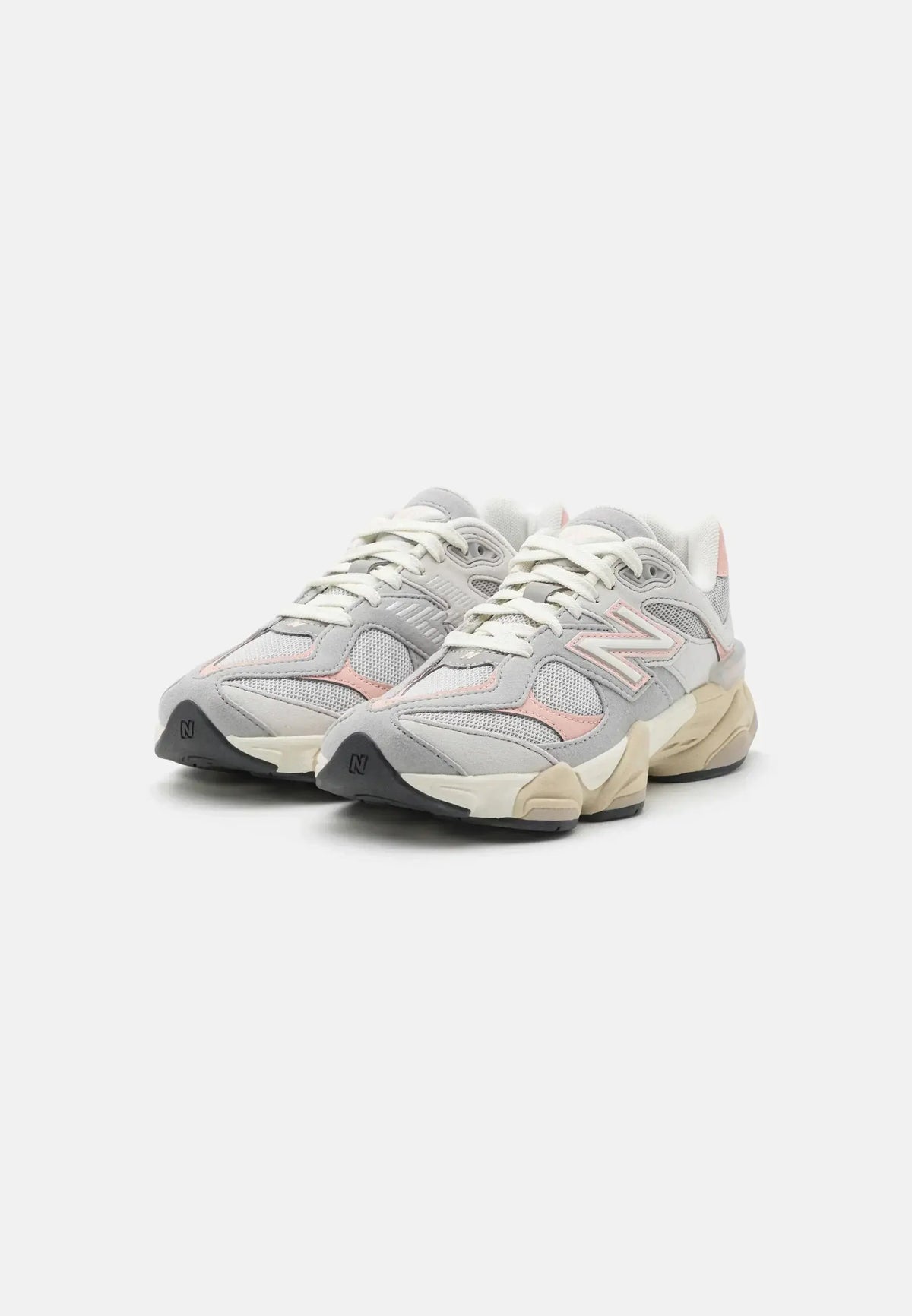 New Balance 9060 Gris Et Rose SneakStyle