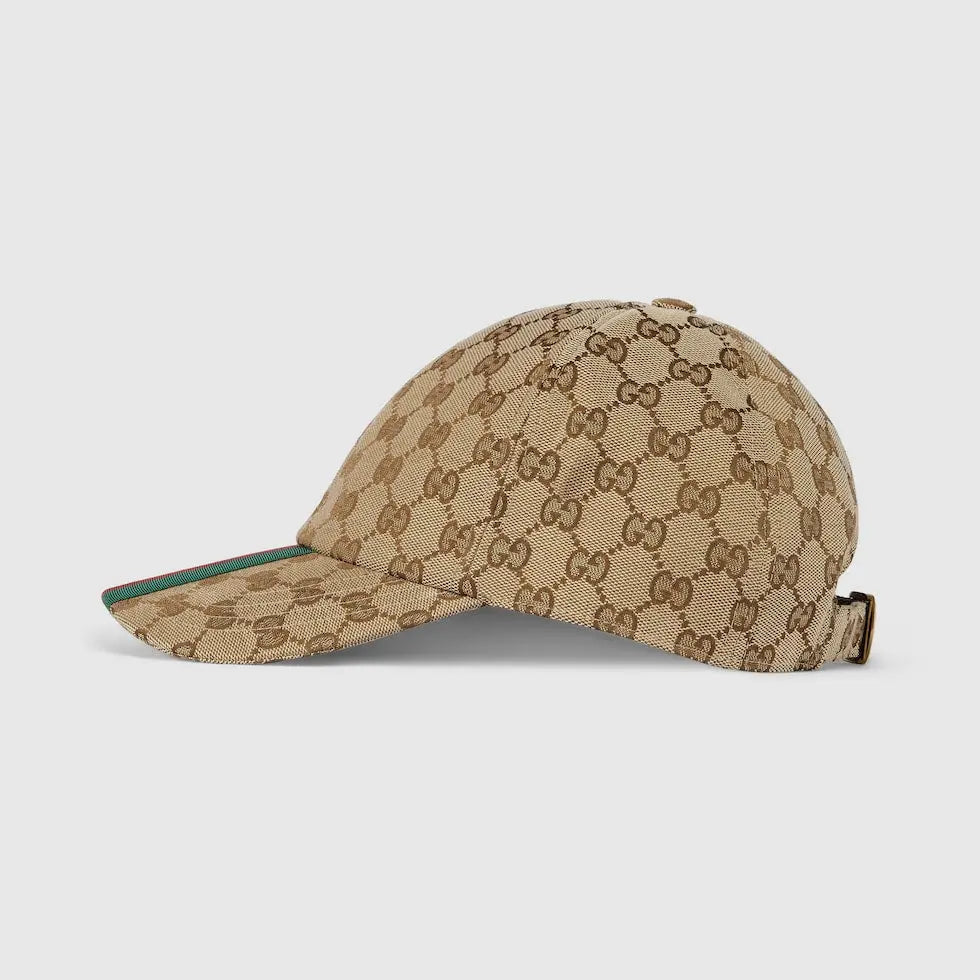 CASQUETTE DE BASE-BALL EN TOILE GG D'ORIGINE Beige SneakStyle