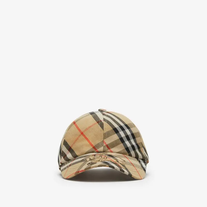 Casquette de baseball en coton mélangé Check EKD SneakStyle